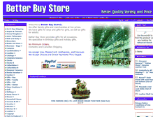 Tablet Screenshot of betterbuystore.com